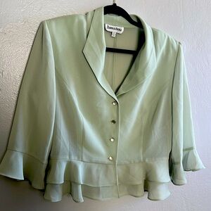 Danny & Nicole Mint Green Blazer